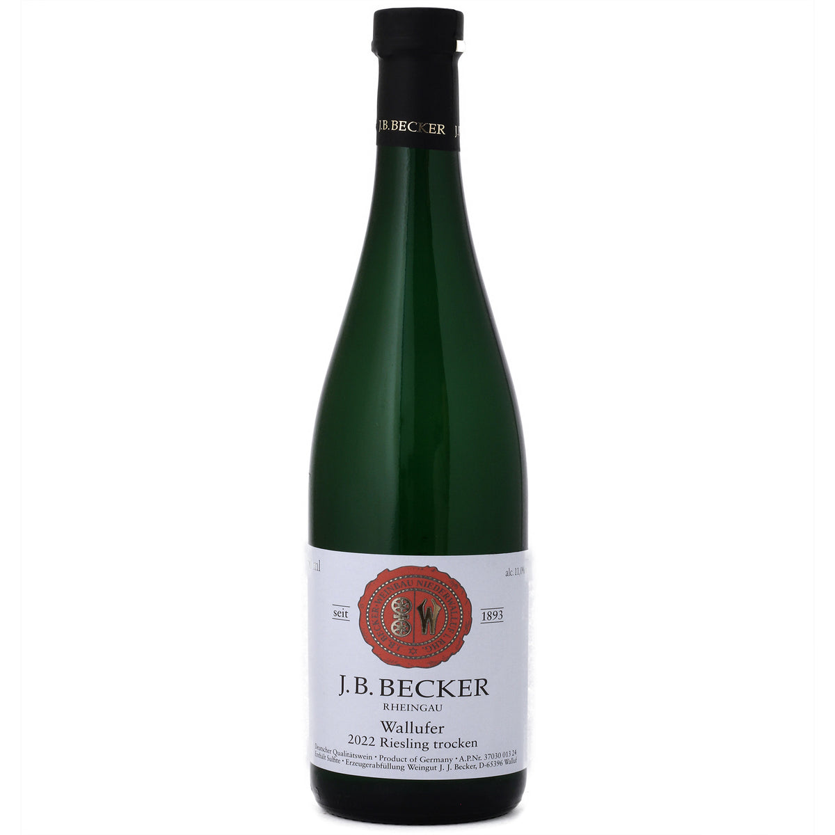 2022 JB Becker Riesling “Wallufer” Riesling Trocken – Golden Age Wine