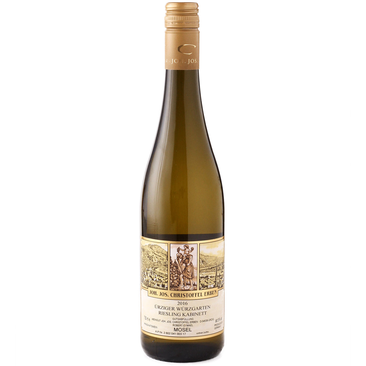 2019 JJ Christoffel Ürziger Würzgarten Riesling Kabinett – Golden Age Wine
